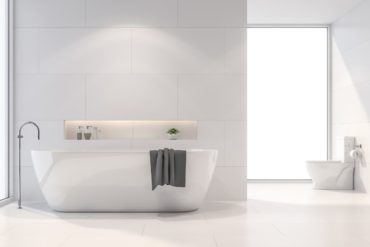 Bagno in stile minimal