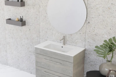 Arredo bagno in stile invernale