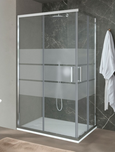 Box doccia angolare