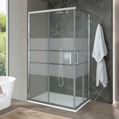 Box doccia angolare