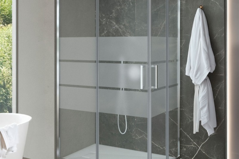 Box doccia angolare