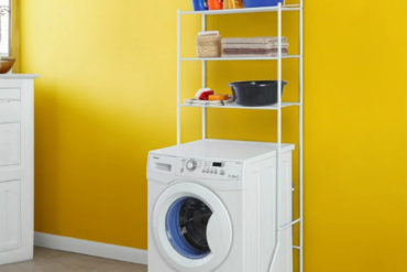 Mobile per bagno con lavatrice