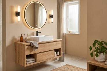 Copertina articolo mobile bagno effetto legno